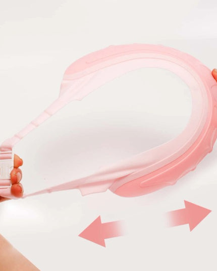 Viziera de Protectie Baie Pentru Copii, Model Coronita, Dimensiune ajustabila, Durabil, Usor de curatat, Impotriva Samponului, pentru Ochi si Urechi, TPE+PP