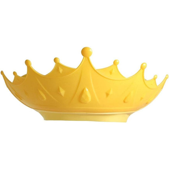 Viziera de Protectie Baie Pentru Copii, Model Coroana, Dimensiune ajustabila, Durabil, Usor de curatat, Impotriva Samponului, pentru Ochi si Urechi, TPE+PP