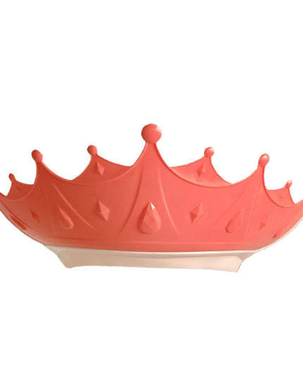 Viziera de Protectie Baie Pentru Copii, Model Coroana, Dimensiune ajustabila, Durabil, Usor de curatat, Impotriva Samponului, pentru Ochi si Urechi, TPE+PP