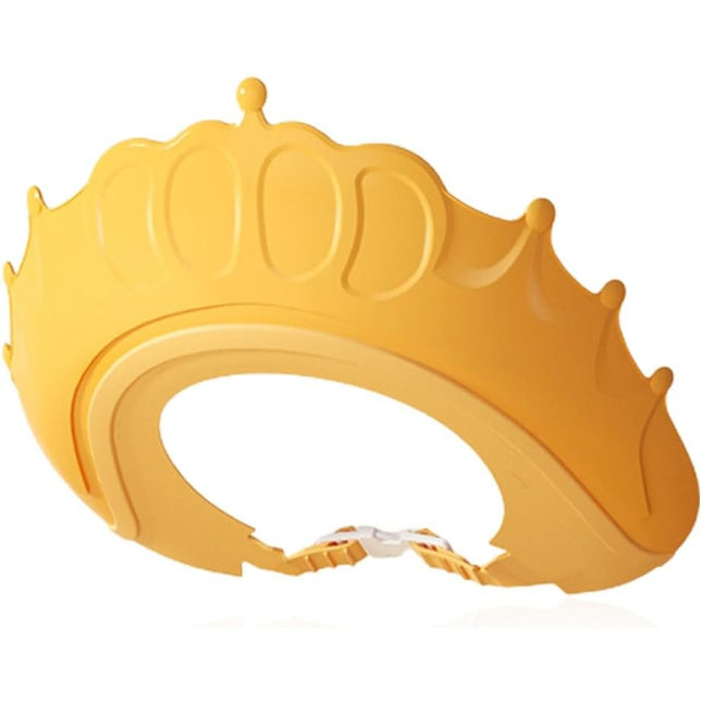 Viziera de Protectie Baie Pentru Copii, Model Coronita, Dimensiune ajustabila, Durabil, Usor de curatat, Impotriva Samponului, pentru Ochi si Urechi, TPE+PP