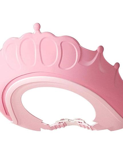 Viziera de Protectie Baie Pentru Copii, Model Coronita, Dimensiune ajustabila, Durabil, Usor de curatat, Impotriva Samponului, pentru Ochi si Urechi, TPE+PP