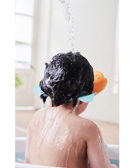 Viziera de Protectie Baie Pentru Copii, Model Coronita Leu, Dimensiune ajustabila, Durabil, Usor de curatat, Impotriva Samponului, pentru Ochi si Urechi, TPE+PP