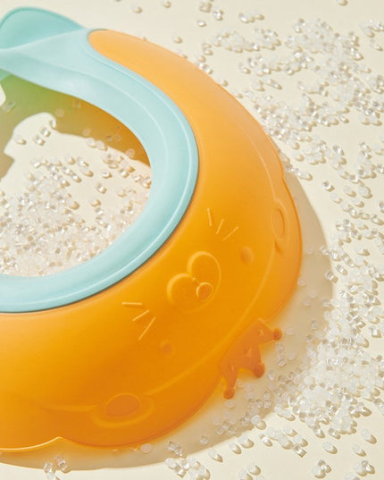 Viziera de Protectie Baie Pentru Copii, Model Coronita Leu, Dimensiune ajustabila, Durabil, Usor de curatat, Impotriva Samponului, pentru Ochi si Urechi, TPE+PP