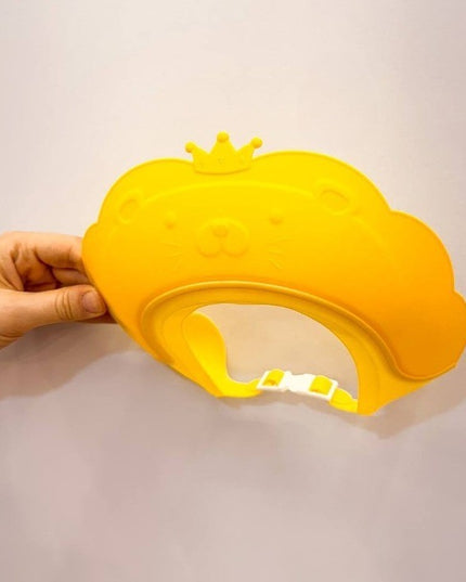 Viziera de Protectie Baie Pentru Copii, Model Coronita Leu, Dimensiune ajustabila, Durabil, Usor de curatat, Impotriva Samponului, pentru Ochi si Urechi, TPE+PP