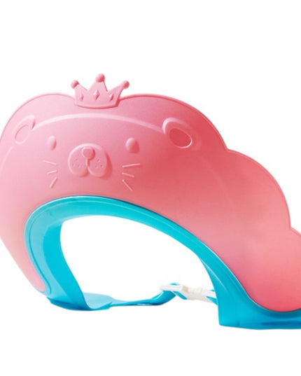 Viziera de Protectie Baie Pentru Copii, Model Coronita Leu, Dimensiune ajustabila, Durabil, Usor de curatat, Impotriva Samponului, pentru Ochi si Urechi, TPE+PP