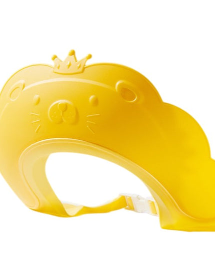 Viziera de Protectie Baie Pentru Copii, Model Coronita Leu, Dimensiune ajustabila, Durabil, Usor de curatat, Impotriva Samponului, pentru Ochi si Urechi, TPE+PP