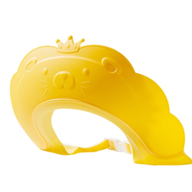 Viziera de Protectie Baie Pentru Copii, Model Coronita Leu, Dimensiune ajustabila, Durabil, Usor de curatat, Impotriva Samponului, pentru Ochi si Urechi, TPE+PP
