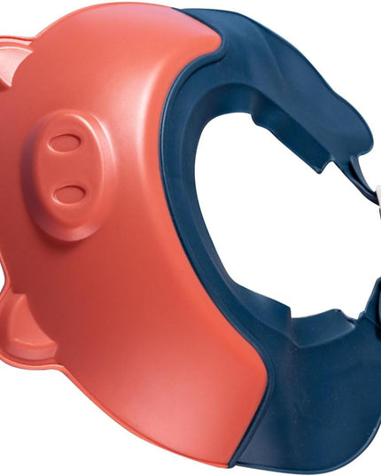 Viziera de Protectie Baie Pentru Copii, Model Purcelus, Dimensiune ajustabila, Durabil, Usor de curatat, Impotriva Samponului, pentru Ochi si Urechi, TPE+PP