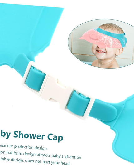 Viziera de Protectie Baie Pentru Copii, Model Purcelus, Dimensiune ajustabila, Durabil, Usor de curatat, Impotriva Samponului, pentru Ochi si Urechi, TPE+PP