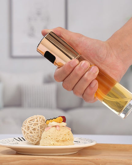 Pulverizator Ulei, Otet, din Sticla, 100 ml, Reincarcabil,Capac Lucios