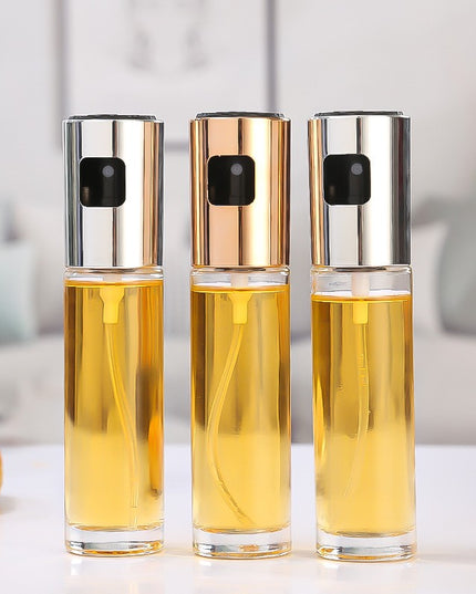 Pulverizator Ulei, Otet, din Sticla, 100 ml, Reincarcabil,Capac Lucios