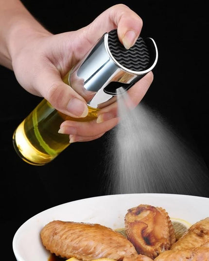 Pulverizator Ulei, Otet, din Sticla, 100 ml, Reincarcabil,Capac Lucios