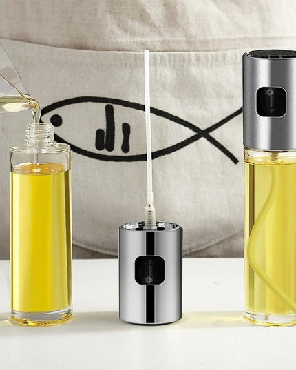 Pulverizator Ulei, Otet, din Sticla, 100 ml, Reincarcabil,Capac Lucios