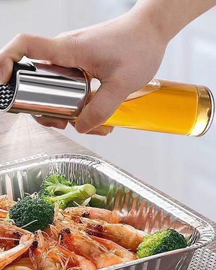 Pulverizator Ulei, Otet, din Sticla, 100 ml, Reincarcabil,Capac Lucios