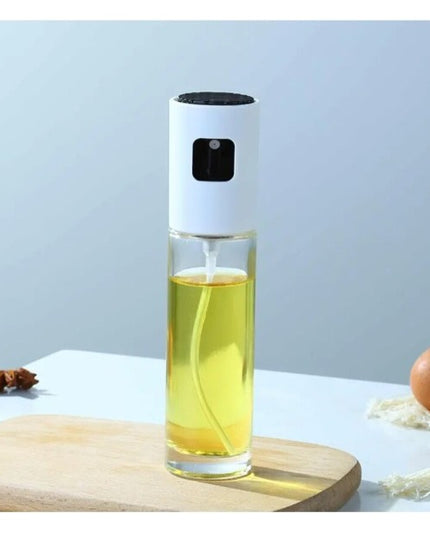 Pulverizator Ulei, Otet, din Sticla, 100 ml, Reincarcabil,Masura 90 ml, Capac Mat