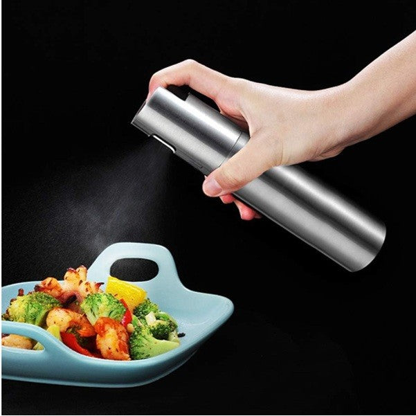 Pulverizator Ulei, Otet, din Otel Inoxidabil, 100 ml, Reincarcabil