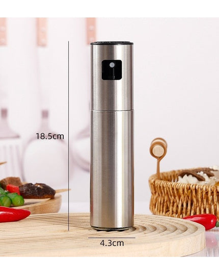 Pulverizator Ulei, Otet, din Otel Inoxidabil, 100 ml, Reincarcabil