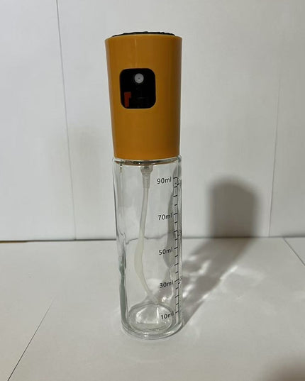 Pulverizator Ulei, Otet, din Sticla, 100 ml, Reincarcabil,Masura 90 ml, Capac Mat