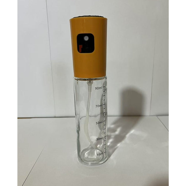 Pulverizator Ulei, Otet, din Sticla, 100 ml, Reincarcabil,Masura 90 ml, Capac Mat