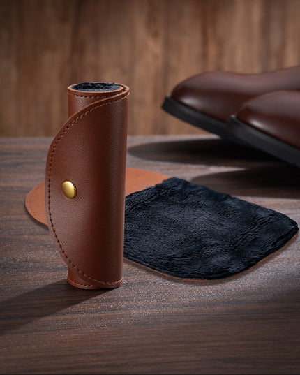 Manusa de Lustruit Pantofii, din PVC,Imitatie de Lana