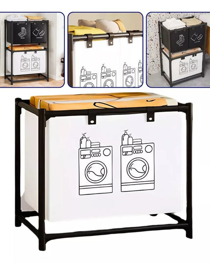 Cos de Rufe, 1 Cos, Cadru de Otel Inoxidabil,