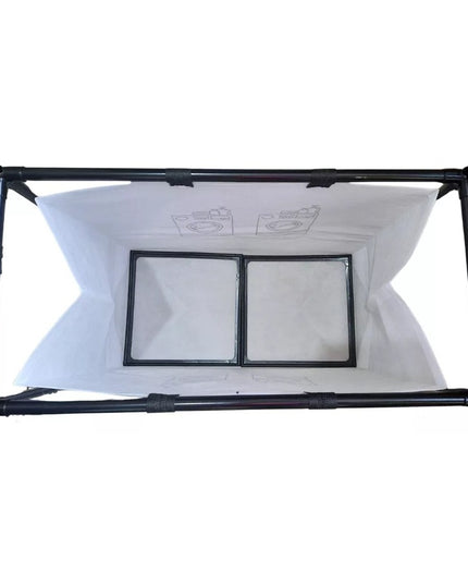 Cos de Rufe, 1 Cos, Cadru de Otel Inoxidabil,