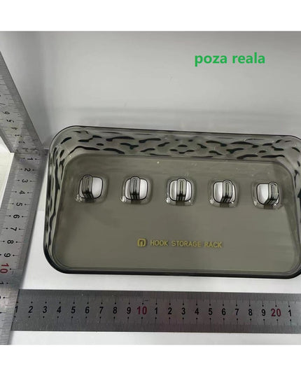 Raft de Depozitare cu Carlig, Pentru Chei, Bijuterii, 20.3 x 4.6 x 10.3 cm