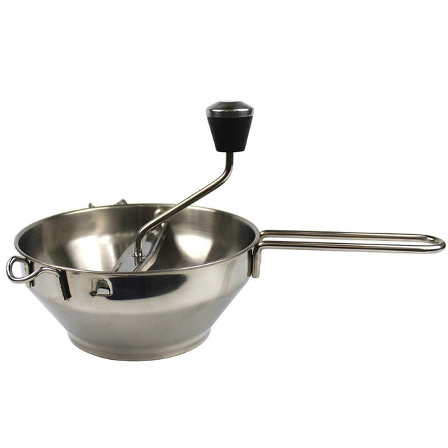 Rasnita Manuala pentru Fructe, din Otel Inoxidabil, Macinare Alimentelor pentru Bebelusi, 3 Discuri de Macinat, Presa, pentru Tocat Cartofi