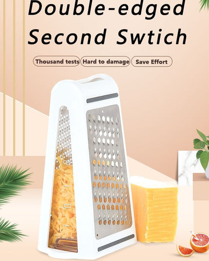 Razatoare de bucatarie cu colectoare doua tipuri de lame, carcasa inox si ABS, design practic