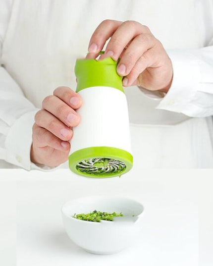 Razatoare Electrica, Doua Cutite, Usor de Folosit, pentru Verdeata, Accesoriu Bucatarie