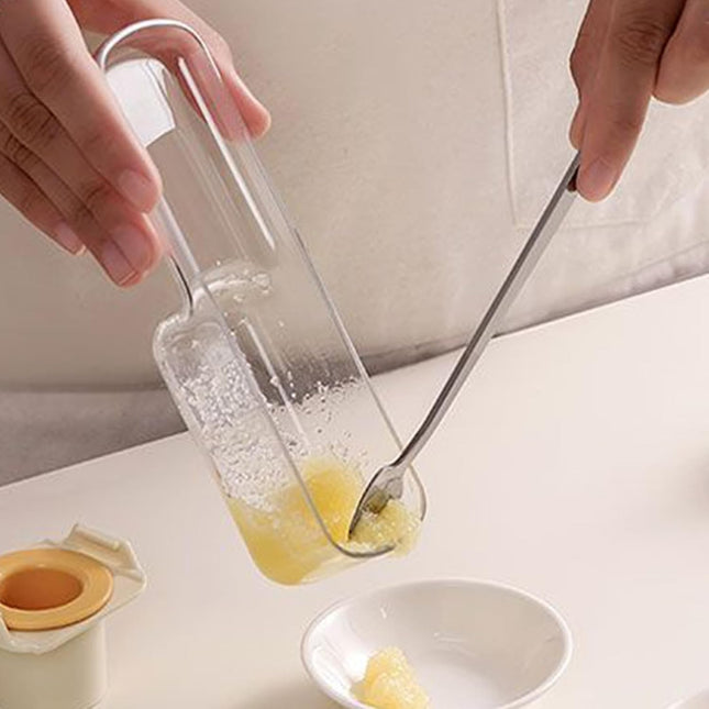 Razatoare Manuala, cu Recipient de Stocare, pentru Legume, din Plastic si Otel Inoxidabil, Multifunctionala