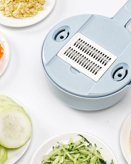 Razatoare multifunctionala pentru legume, fructe, branzeturi, 10 piese