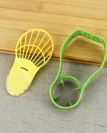 Recipient de Depozitare Avocado 5in1, Etans, pentru Frigider, din Plastic, Dispozitiv de Taiat, Curatat, Feliat