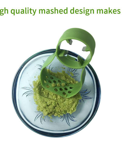 Recipient de Depozitare Avocado 5in1, Etans, pentru Frigider, din Plastic, Dispozitiv de Taiat, Curatat, Feliat