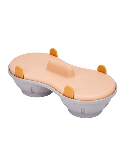 Recipient Dublu pentru Oua, din Plastic pentru Gatit la Microunde