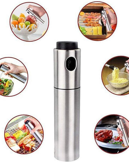 Pulverizator ulei spray, material otel inoxidabil, manual, 100 ml