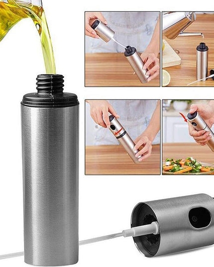Pulverizator ulei spray, material otel inoxidabil, manual, 100 ml