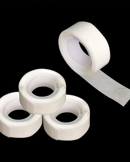 Rola Dubla-Adeziva, pentru Lipit Baloane, 100 de Buline cu Diametru 1.2 cm