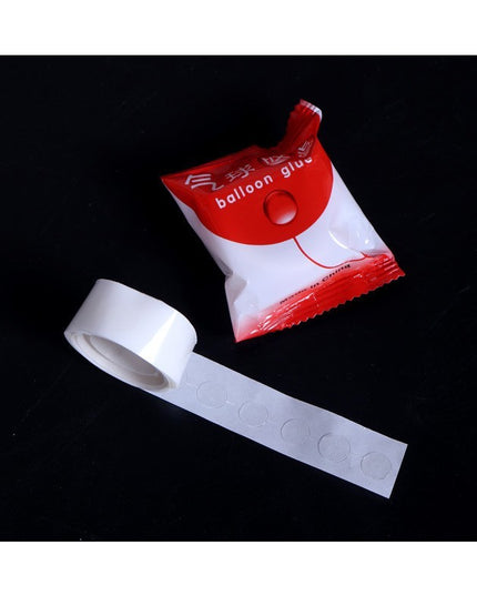 Rola Dubla-Adeziva, pentru Lipit Baloane, 100 de Buline cu Diametru 1.2 cm