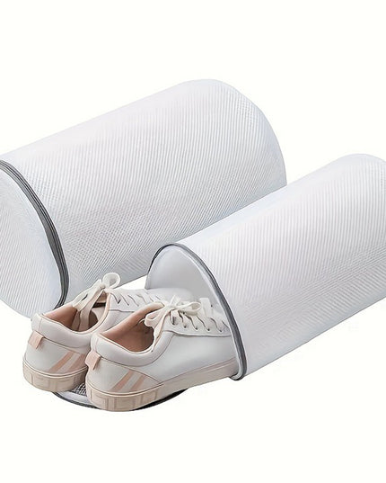 Sac Cilindric pentru Spalare Incaltaminte, Dimensiuni Mici, pentru Masina de Spalat