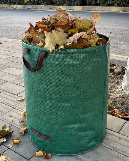 Sac de Colectare a Frunzelor, Cos Sac pentru Gradina, Sac de Depozitare a Frunzelor, 45 x 76 cm, 120 l