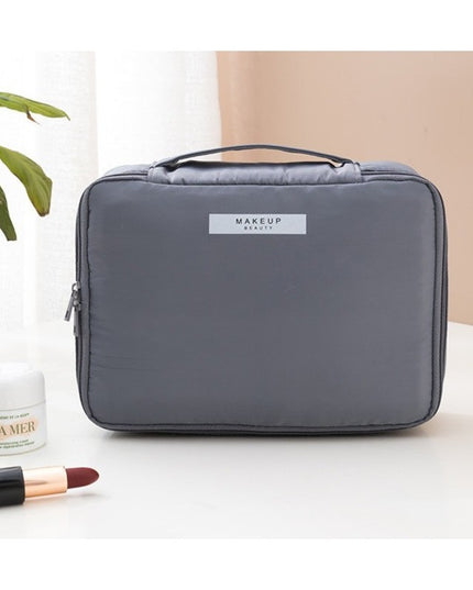 Geanta de Calatorie, pentru Cosmetice si Articole de Toaleta, Material Impermeabil, 1, Portfard Interior Detasabil