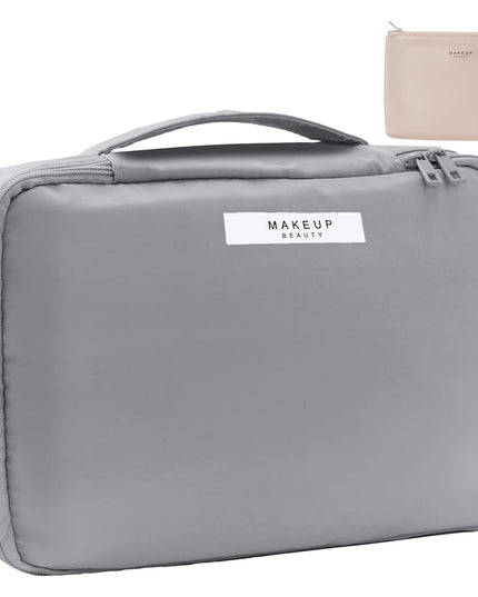 Geanta de Calatorie, pentru Cosmetice si Articole de Toaleta, Material Impermeabil, 1, Portfard Interior Detasabil