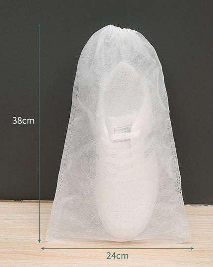 50 de Saci de Depozitare Incaltaminte, de Protectie, pentru Voiaj, Netesut, Rezistenti la Praf, Protectie Solara, Anti-Ingalbenire,Marime Mica