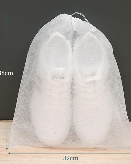50 de Saci de Depozitare Incaltaminte, de Protectie, pentru Voiaj, Netesut, Rezistenti la Praf, Protectie Solara, Anti-Ingalbenire,Marime Medie