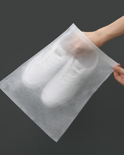 50 de Saci de Depozitare Incaltaminte, de Protectie, pentru Voiaj, Netesut, Rezistenti la Praf, Protectie Solara, Anti-Ingalbenire,Marime Medie