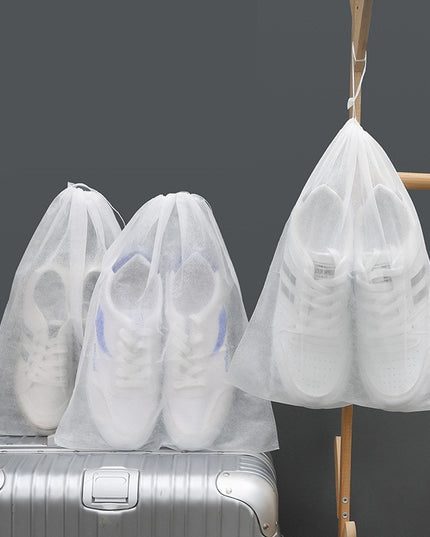 50 de Saci de Depozitare Incaltaminte, de Protectie, pentru Voiaj, Netesut, Rezistenti la Praf, Protectie Solara, Anti-Ingalbenire,Marime Medie