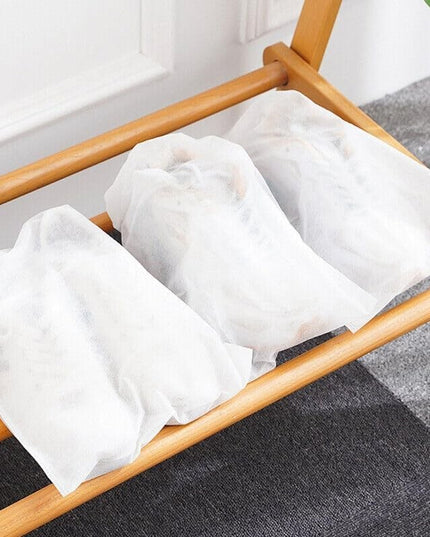 50 de Saci de Depozitare Incaltaminte, de Protectie, pentru Voiaj, Netesut, Rezistenti la Praf, Protectie Solara, Anti-Ingalbenire,Marime Mare