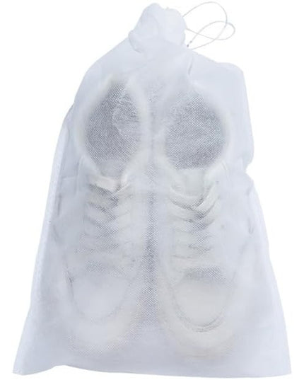 50 de Saci de Depozitare Incaltaminte, de Protectie, pentru Voiaj, Netesut, Rezistenti la Praf, Protectie Solara, Anti-Ingalbenire,Marime Medie