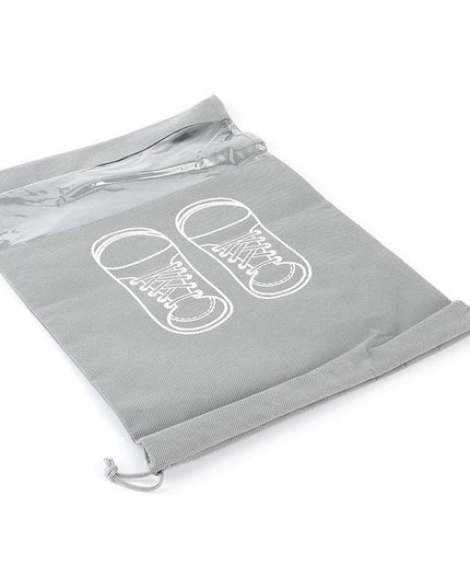 Sac depozitare incaltaminte, pentru voiaj sau depozitare, rezistent la praf, compatibil cu masina de spalat